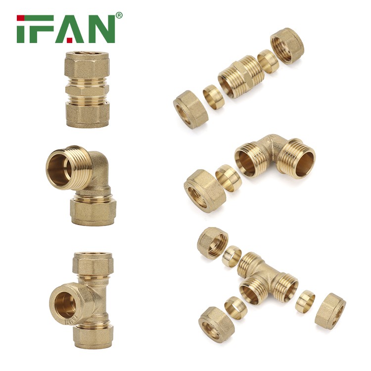 Koperen sanitair fitting