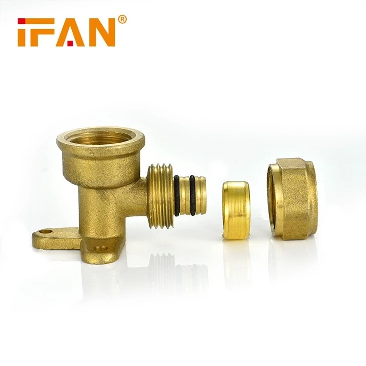 IFAN PEX Thread Female Seated Elbow Compression Fitting