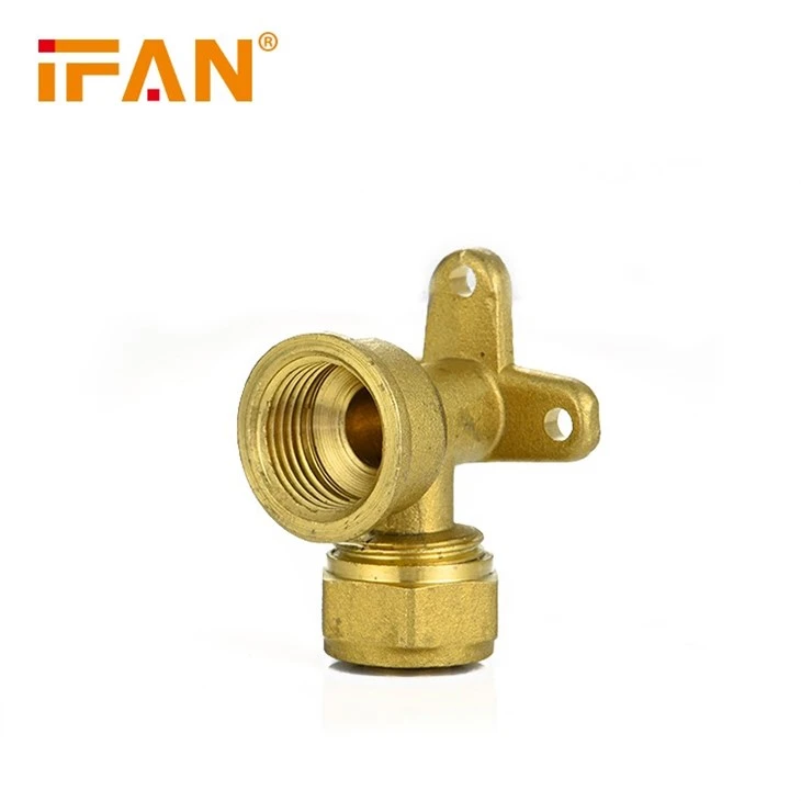 IFAN PEX Thread Female Seated Elbow Compression Fitting