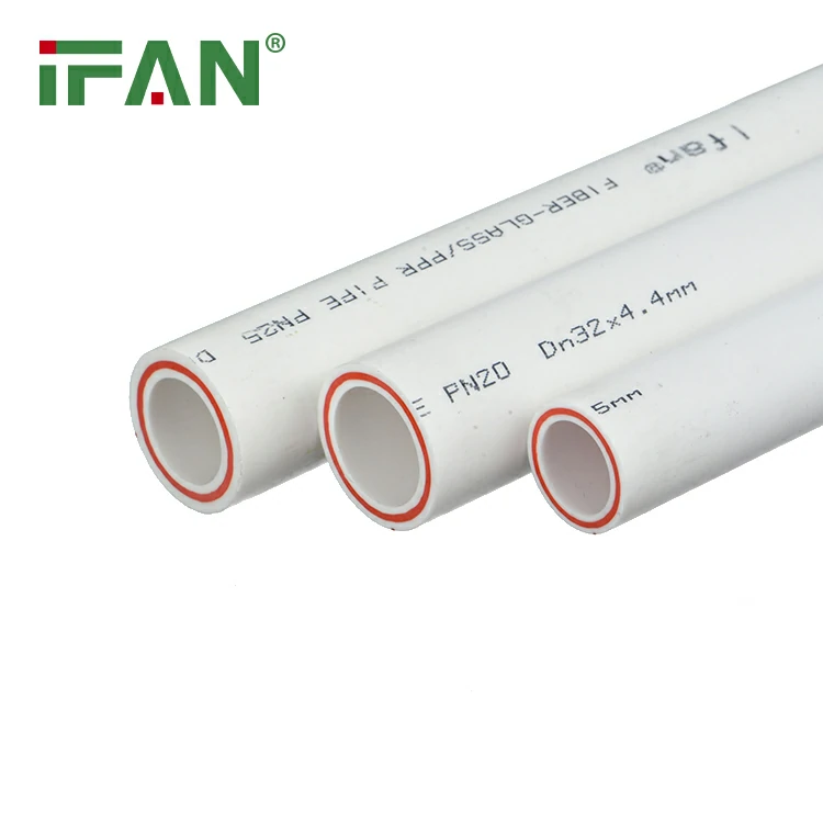 Ifan witte glasvezel PPR -pijp